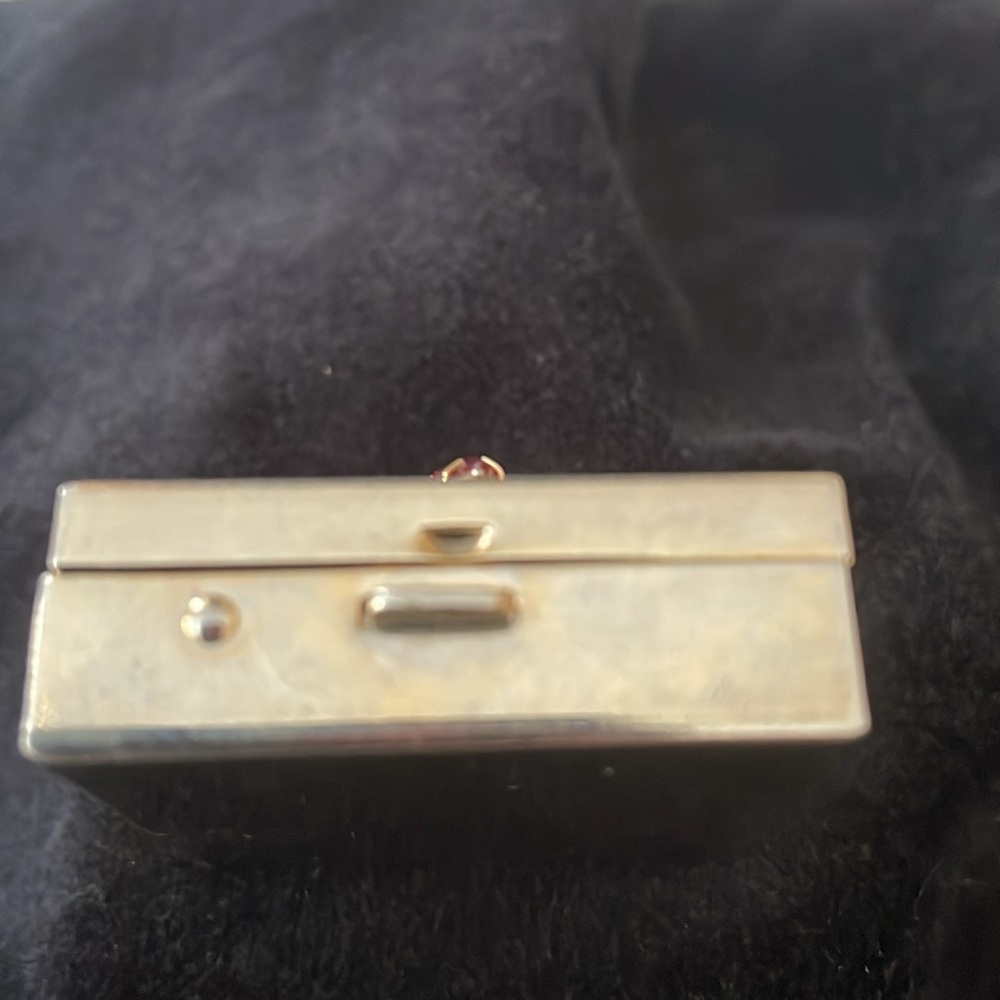 Rhinestone Pill/ Earring Box - Picture 5 of 5